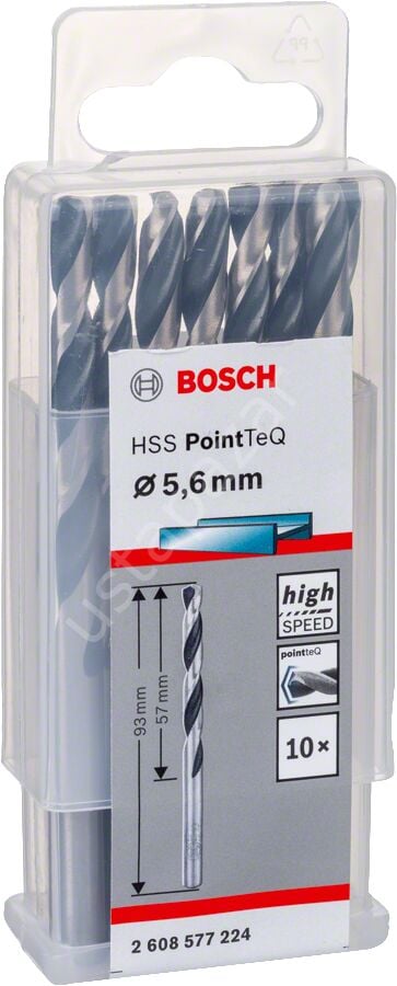 Bosch - HSS-PointeQ Metal Matkap Ucu 5,6 mm 10'lu 2608577224