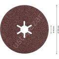 Bosch R781 Expert 100 mm 80 Kum Metal Disk Zımpara 25'li 2608621790