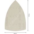 Bosch M480 100X150 mm 120 Kum Elek Telli Net Zımpara