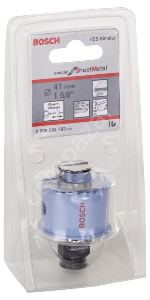 Bosch - Special Serisi Metal Ve Inox Malzemeler için Delik Açma Testeresi (Panç) 41 mm 2608584793