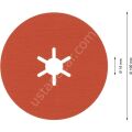 Bosch R782 Expert 100 mm 120 Kum Inox Disk Zımpara 25'li 2608621819