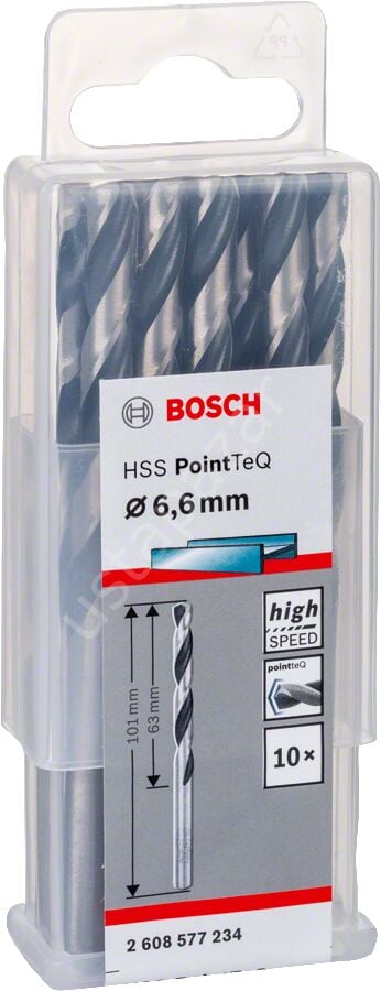 Bosch - HSS-PointeQ Metal Matkap Ucu 6,6 mm 10'lu 2608577234
