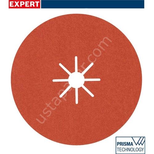 Bosch R782 Expert 180 mm 60 Kum Inox Disk Zımpara 25'li 2608621829