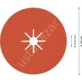 Bosch R782 Expert 180 mm 80 Kum Inox Disk Zımpara 25'li 2608621830