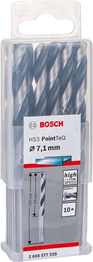 Bosch - HSS-PointeQ Metal Matkap Ucu 7,1 mm 10'lu 2608577239
