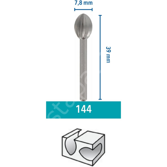 DREMEL® Yüksek Devirli Kesici 7,8 mm (144) 26150144JA