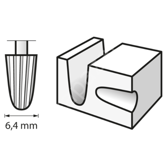 DREMEL® Yüksek Devirli Kesici 6,4 mm (117) 26150117JA
