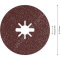 Bosch R781 Expert 115 mm 36 Kum Metal Disk Zımpara 2608621779