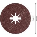 Bosch R781 Expert 115 mm 36 Kum Metal Disk Zımpara 2608621779
