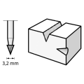 DREMEL® Yüksek Devirli Kesici 3,2 mm (118) 26150118JA
