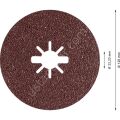 Bosch R781 Expert 125 mm 36 Kum Metal Disk Zımpara 2608621782