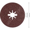Bosch R781 Expert 125 mm 36 Kum Metal Disk Zımpara 2608621782