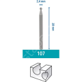 DREMEL® Gravür Kesici 2,4 mm (107) 26150107JA