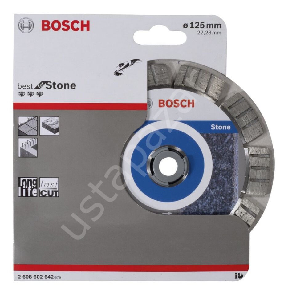 Bosch - Best Serisi Taş İçin Elmas Kesme Diski 125 mm 2608602642
