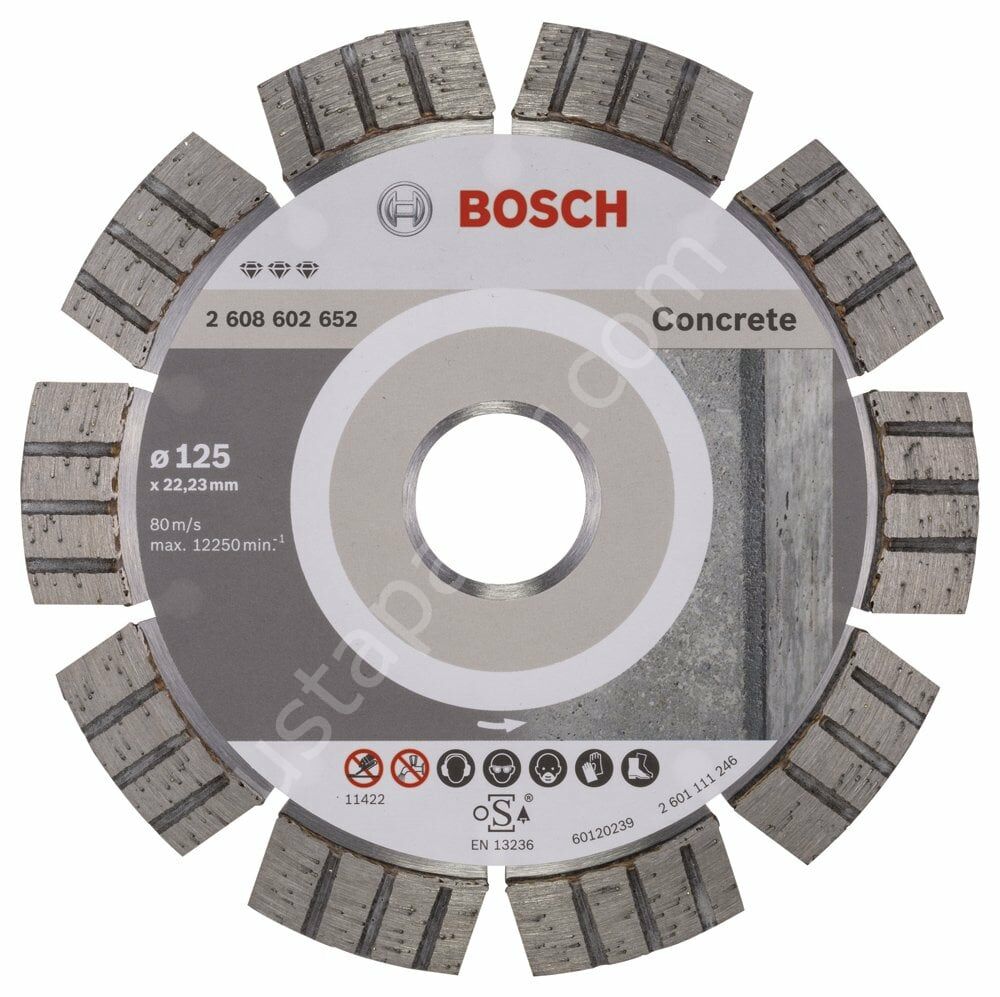 Bosch - Best Serisi Beton İçin Elmas Kesme Diski 125 mm 2608602652
