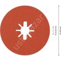 Bosch R782 Expert 125 mm 80 Kum Inox Disk Zımpara 5'li 2608621810