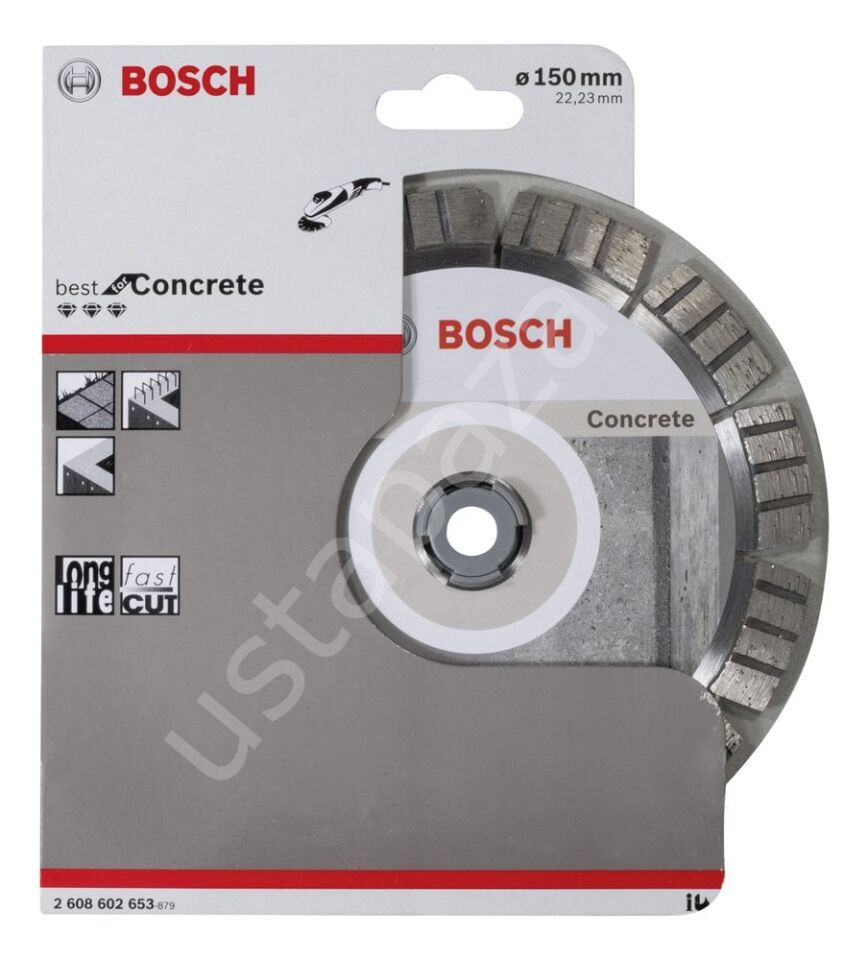 Bosch - Best Serisi Beton İçin Elmas Kesme Diski 150 mm 2608602653