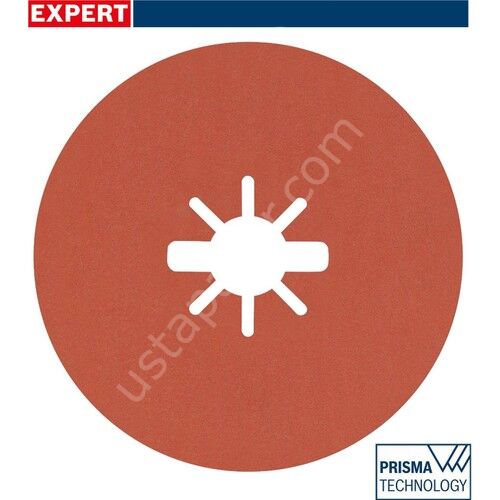 Bosch R782 Expert 125 MM120 Kum Inox Disk Zımpara 5'li 2608621811