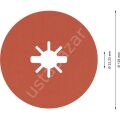 Bosch R782 Expert 125 MM120 Kum Inox Disk Zımpara 5'li 2608621811