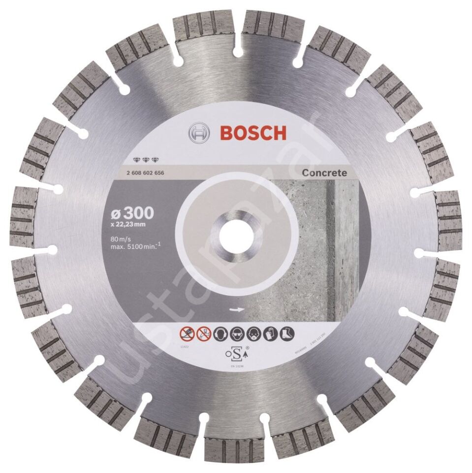 Bosch - Best Serisi Beton İçin Elmas Kesme Diski 300 mm 2608602656