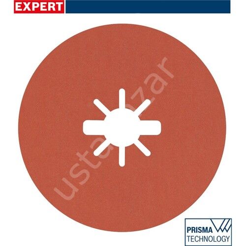 Bosch R782 Expert 115MM 120 Kum Inox Disk Zımpara 25'li 2608621823