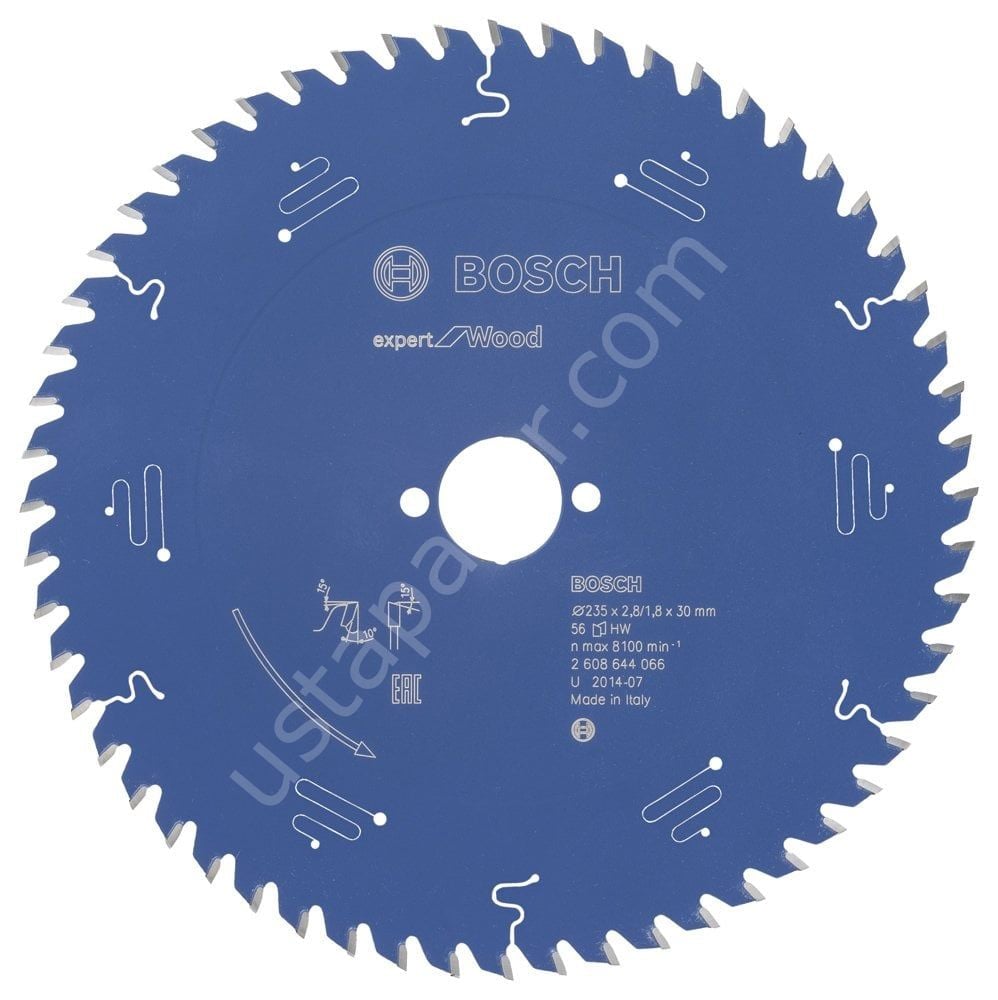 Bosch - Expert Serisi Ahşap için Daire Testere Bıçağı 235*30 mm 56 Diş 2608644066