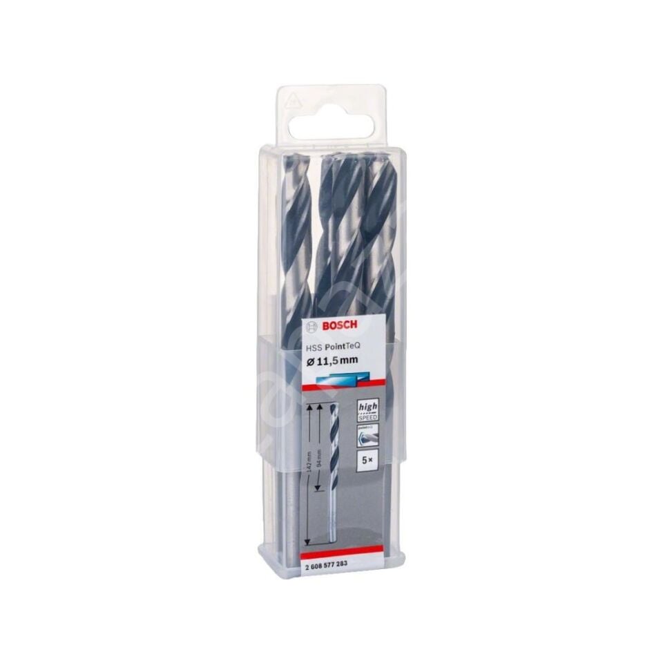 - Hss-Pointeq Metal Matkap Ucu 11,5 mm 5'li
