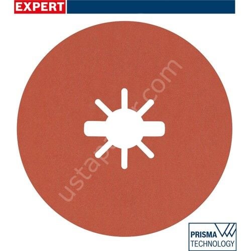 Bosch R782 Expert 125MM 120 Kum Inox Disk Zımpara 25'li 2608621827