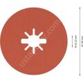 Bosch R782 Expert 125MM 120 Kum Inox Disk Zımpara 25'li 2608621827