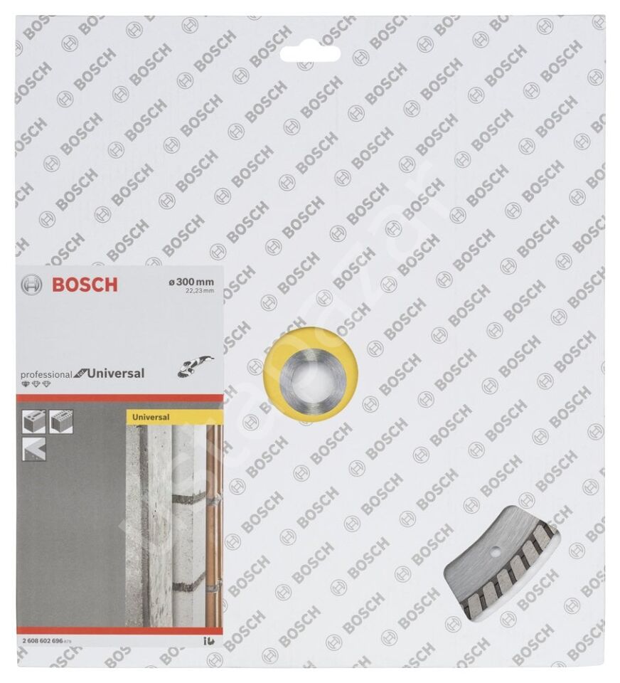 Bosch - Standard Seri Genel Yapı Malzemeleri İçin Turbo Segmanlı Elmas Kesme Diski 300 mm 2608602696