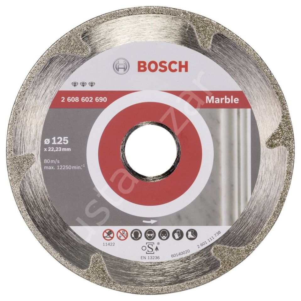 Bosch - Best Serisi Mermer İçin Elmas Kesme Diski 125 mm 2608602690