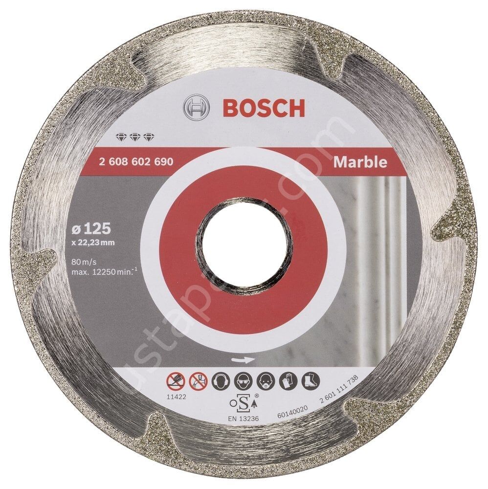 Bosch - Best Serisi Mermer İçin Elmas Kesme Diski 125 mm 2608602690