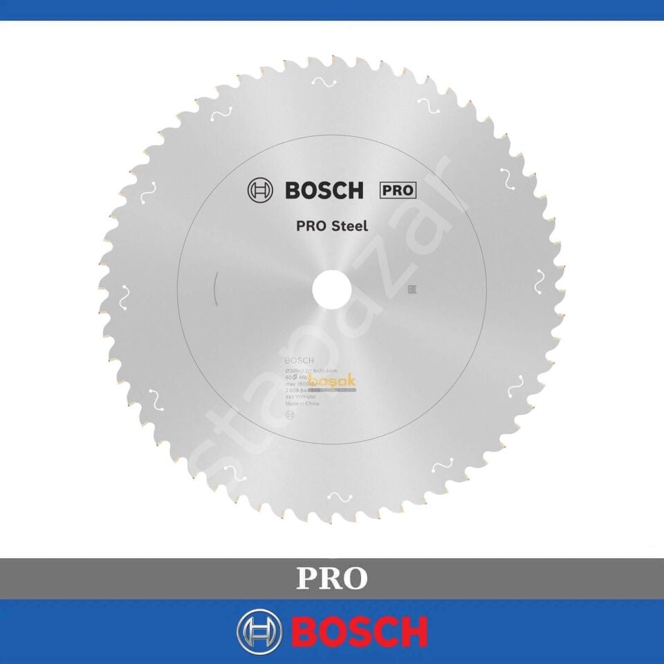 Bosch PRO Steel Daire Testere Bıç. 305*25,40 mm 60D