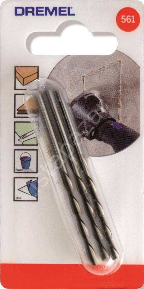 DREMEL® Spiral Kesme Uçları Çok Amaçlı (561) 26150561JA