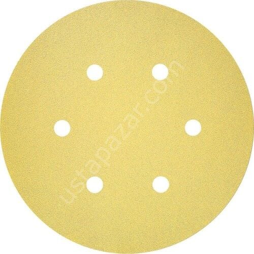 Bosch C450 150MM 120KUM 6 Delikli Zımpara 50LI - 2608621725