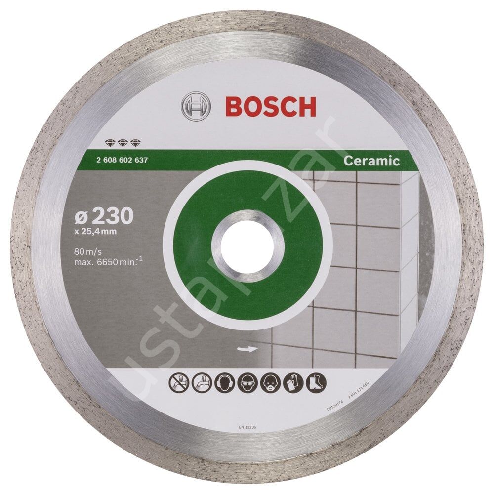 Bosch - Best Serisi Seramik İçin Elmas Kesme Diski 230 mm 2608602637