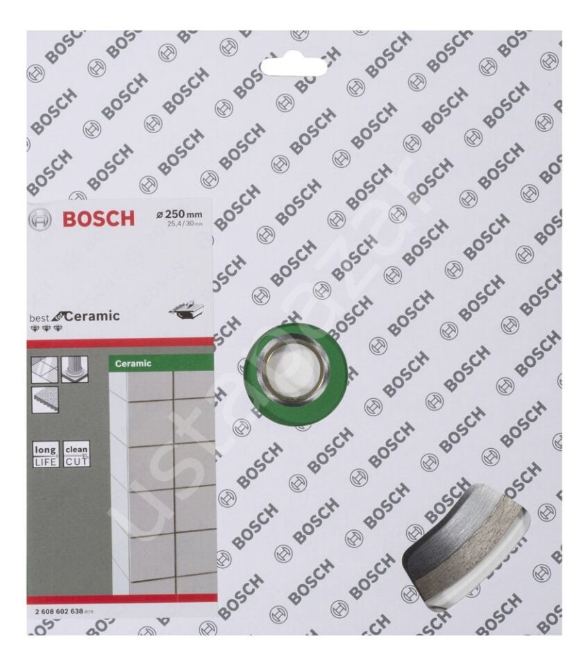 Bosch - Best Serisi Seramik İçin Elmas Kesme Diski 250 mm 2608602638