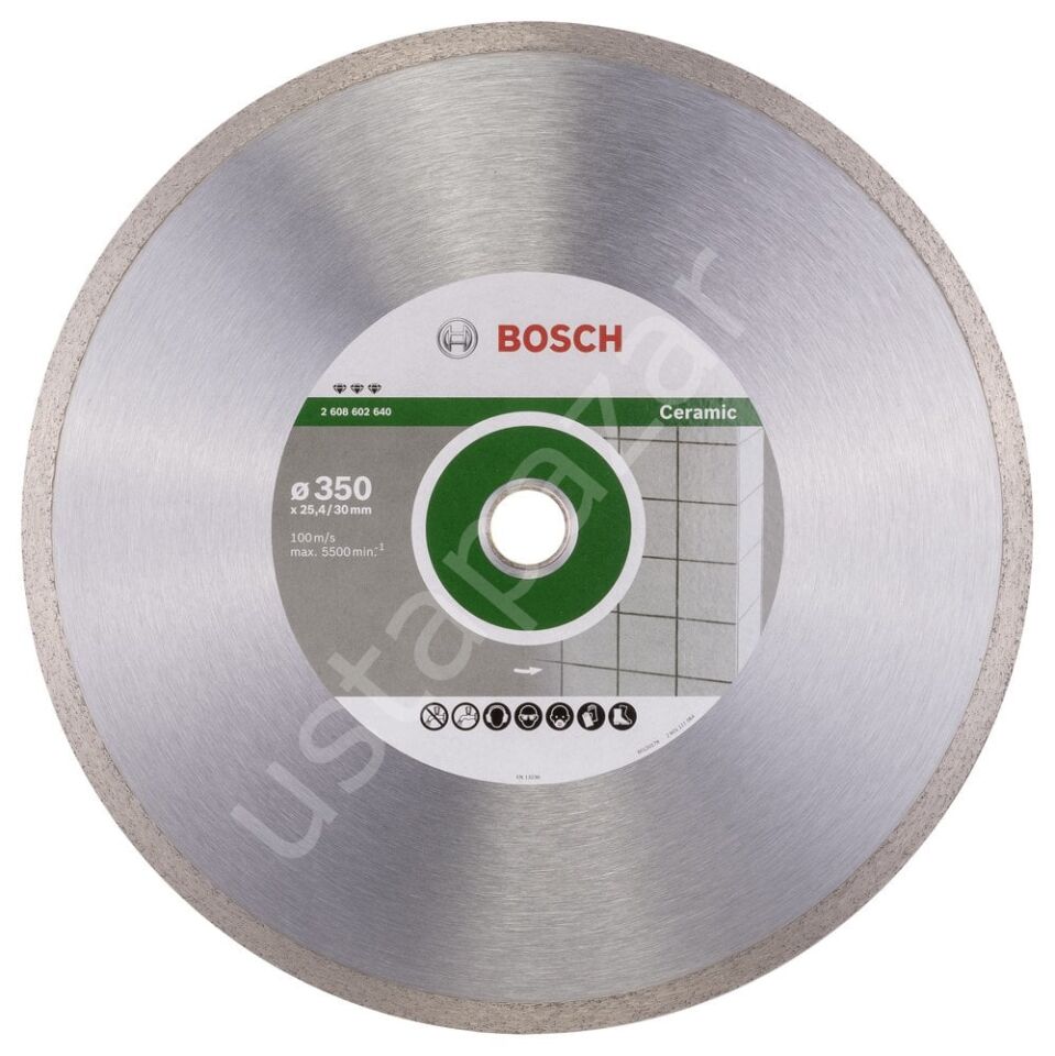 Bosch - Best Serisi Seramik İçin Elmas Kesme Diski 350 mm 2608602640