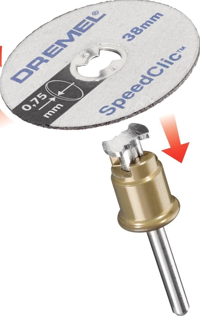 DREMEL® EZ SpeedClic: İnce Kesme Diskleri. (SC409) 2615S409JB