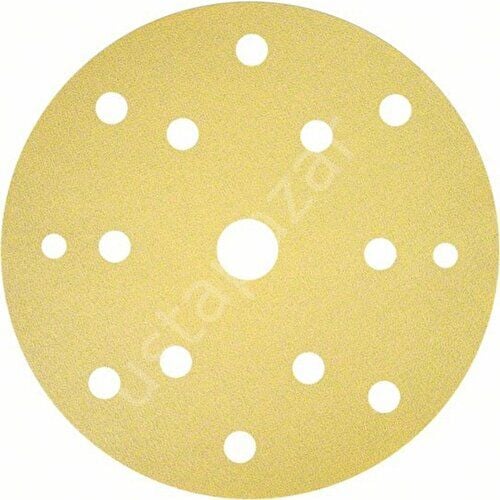 Bosch C450 150MM 100KUM 15 Delikli Zımpara 50LI - 2608621733
