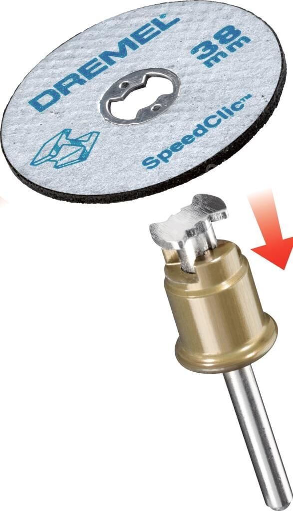 DREMEL® EZ SpeedClic: metal kesme diskleri 12'li paket. (SC456B) 2615S456JD