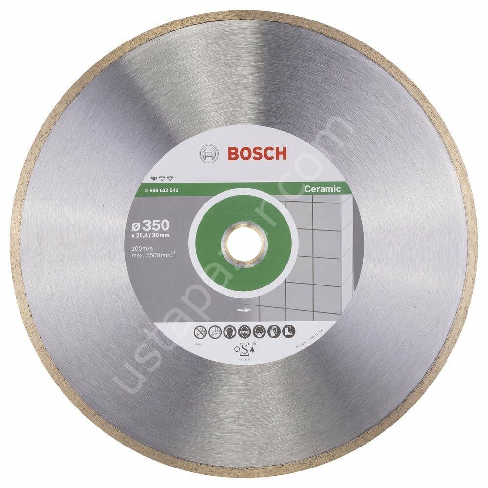 Bosch - Standard Seri Seramik İçin Elmas Kesme Diski 350 mm 2608602541