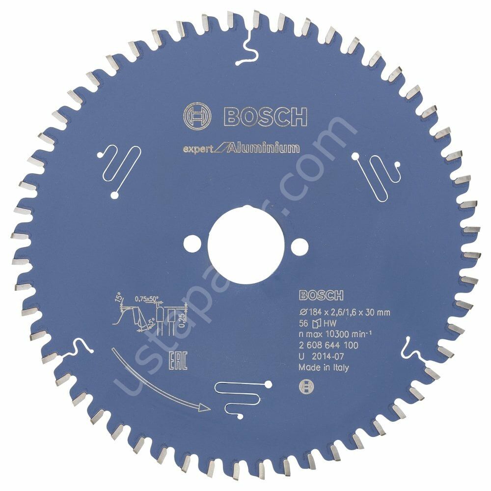 Bosch - Expert Serisi Alüminyum için Daire Testere Bıçağı 184*30 mm 56 Diş 2608644100
