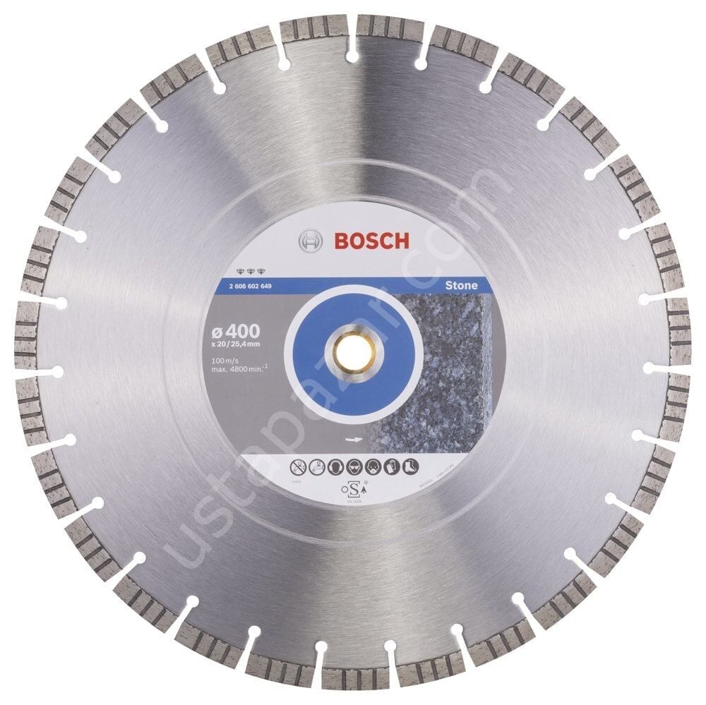 Bosch - Best Serisi Taş İçin Elmas Kesme Diski 400 mm 2608602649