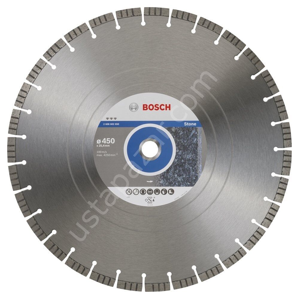Bosch - Best Serisi Taş İçin Elmas Kesme Diski 450 mm 2608602650