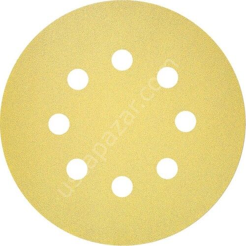 Bosch C450 125MM 80KUM 8 Delikli Zımpara 50LI - 2608621741