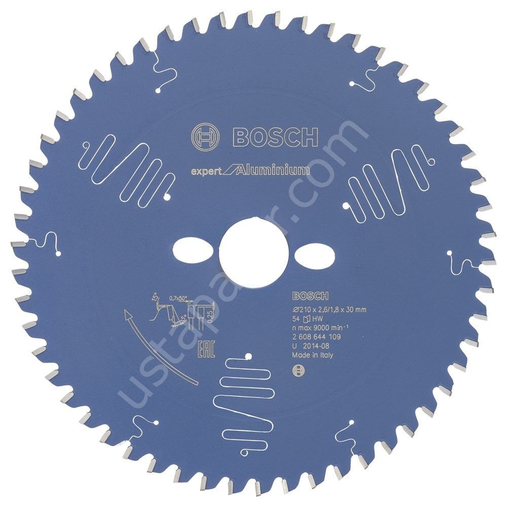 Bosch - Expert Serisi Alüminyum için Daire Testere Bıçağı 210*30 mm 54 Diş 2608644109