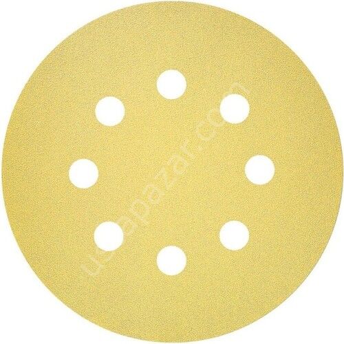 Bosch One Çok Amaçlı Zımpara 125MM 8 Delikli (150 Kum) 50 'li Paket