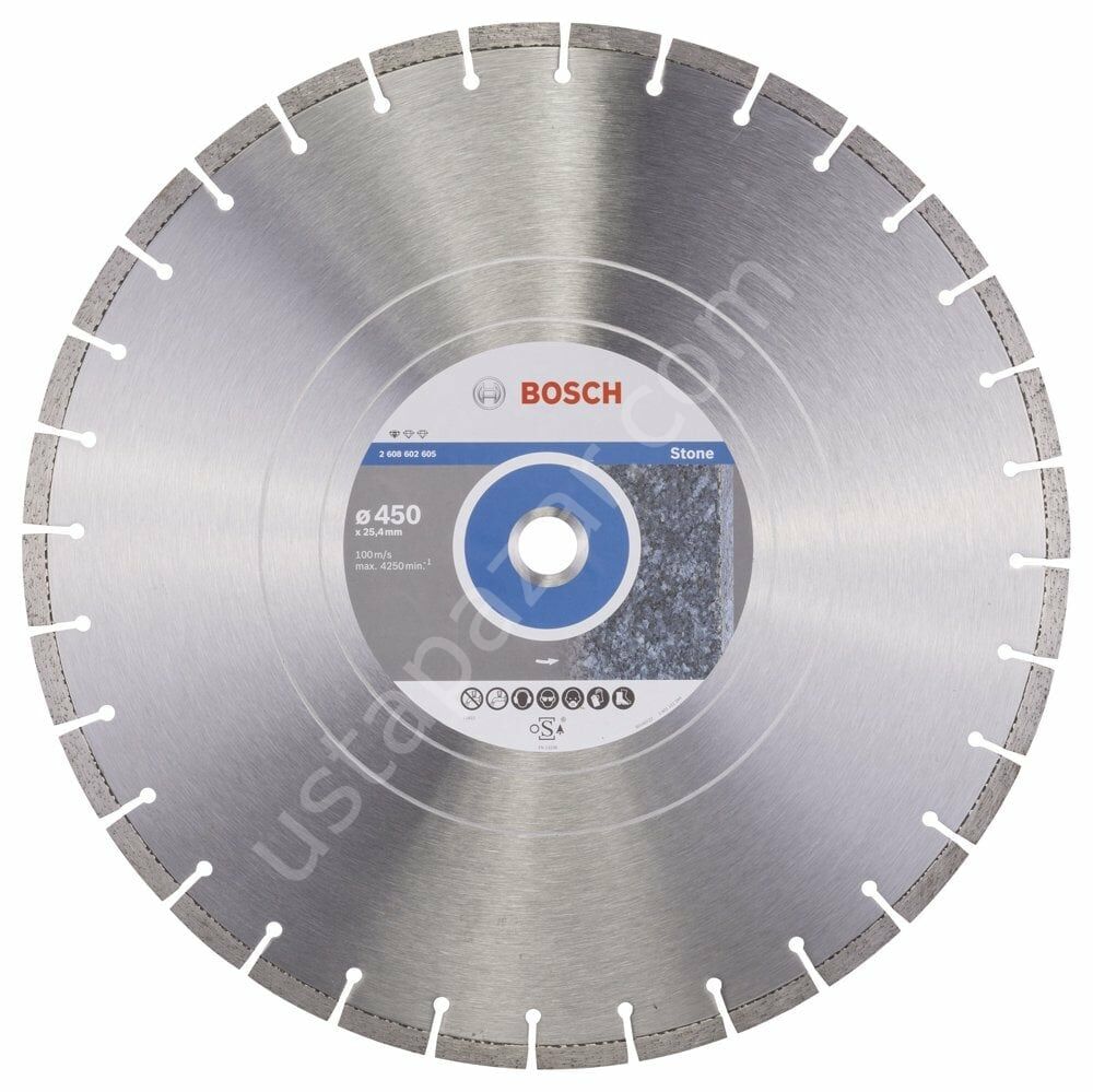 Bosch - Standard Seri Taş İçin Elmas Kesme Diski 450 mm 2608602605