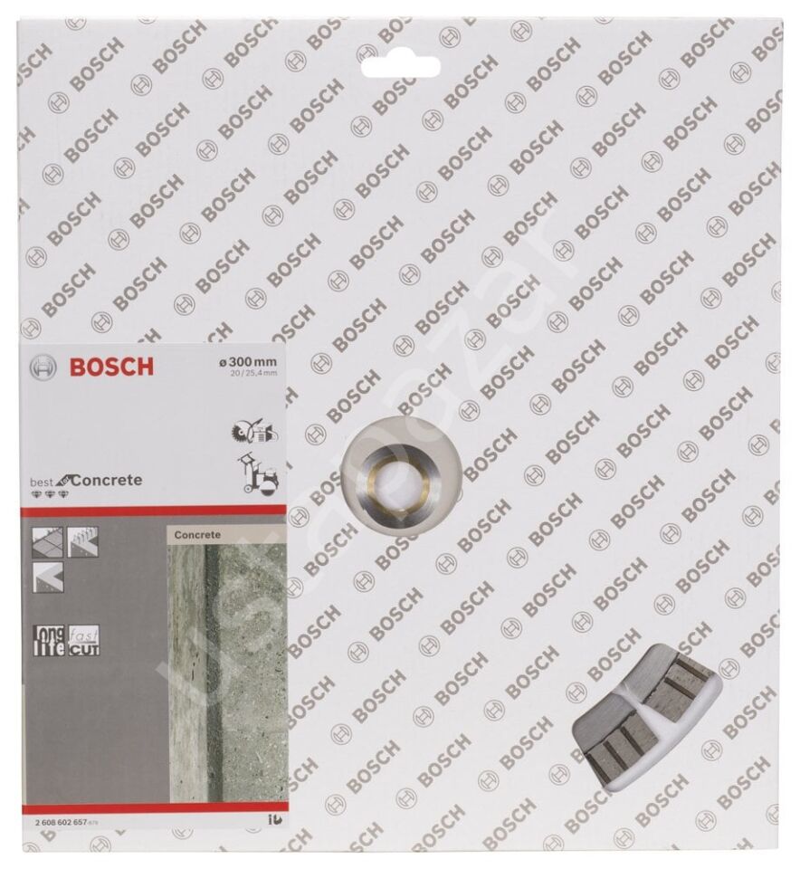 Bosch - Best Serisi Beton İçin Elmas Kesme Diski 300 mm 2608602657